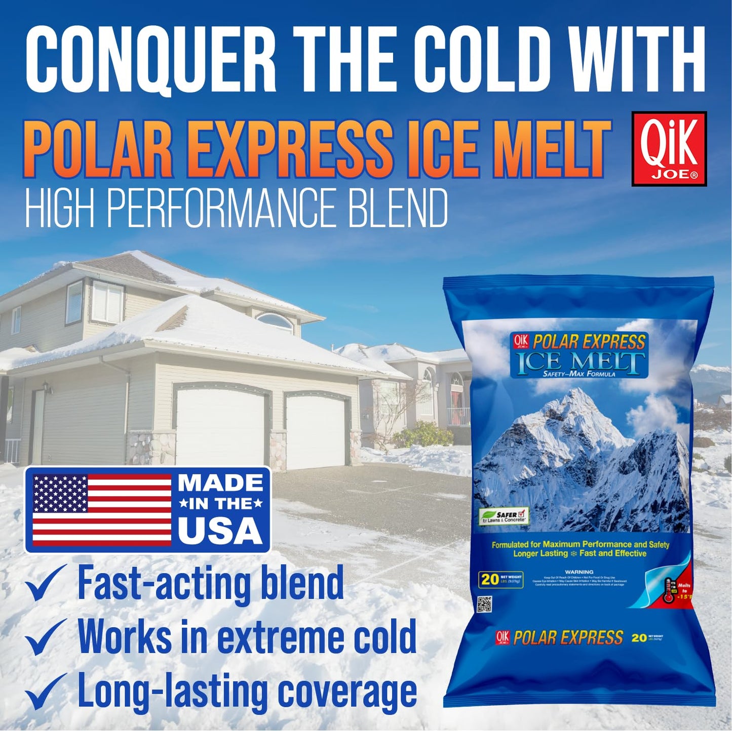 Qik Joe Milazzo Industries 81040 Polar Express Ice Melter
