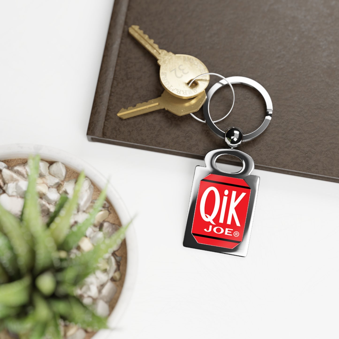 QIK JOE Metal Keychain