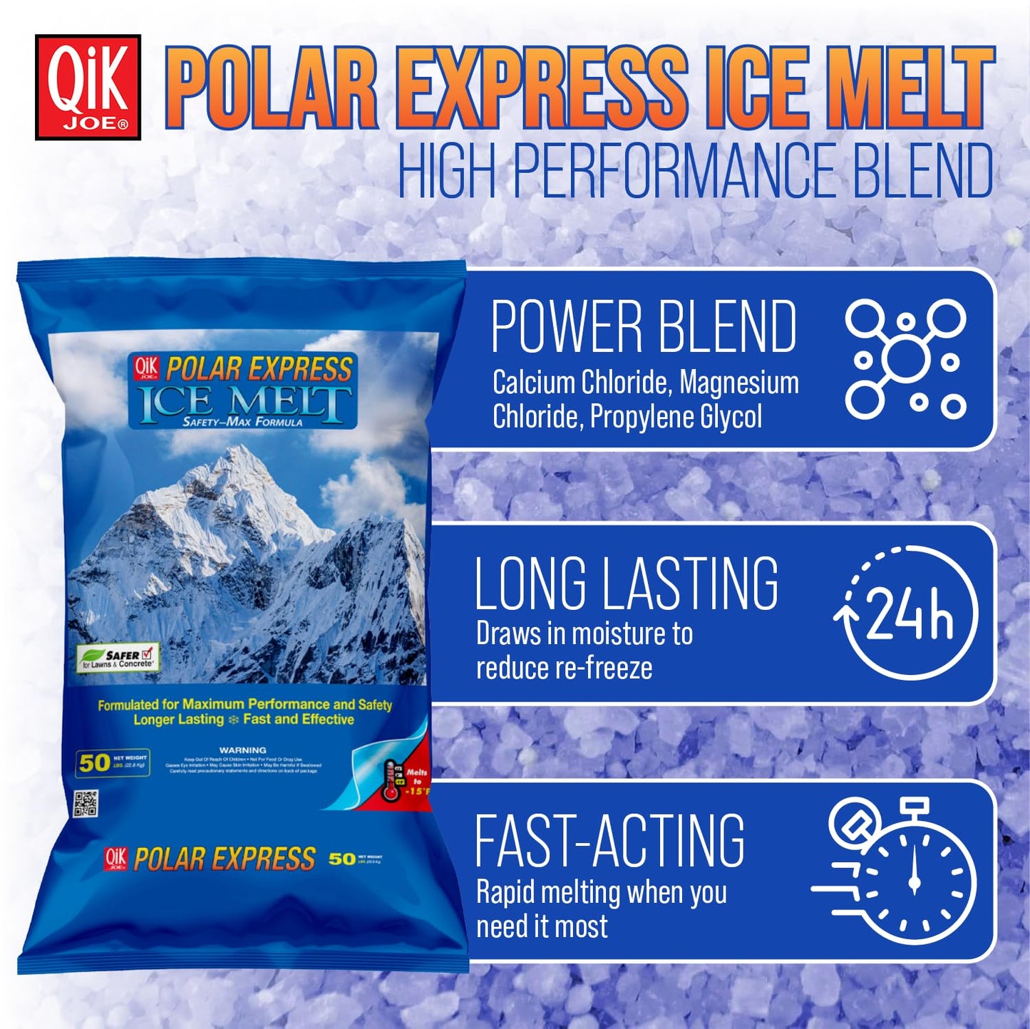 Qik Joe Milazzo Industries 81040 Polar Express Ice Melter