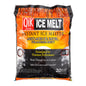 Calcium Chloride Ice Melt - Instant Snow and Ice Melt for Sidewalks, Driveways, Steps, and Parking Lots - Deicer for Concrete, Asphalt, and Other Surfaces - 20 Lb Bag