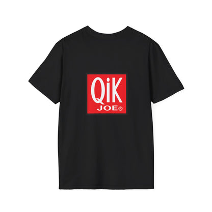 QiK Joe Logo T-Shirt — Retro Red Graphic Tee