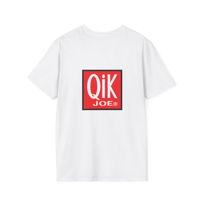 QiK Joe Logo T-Shirt — Retro Red Graphic Tee