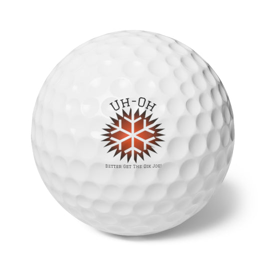 Golf Balls, 6pcs