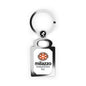 Rectangle Photo Keyring - Personalized Logo Metal Keychain