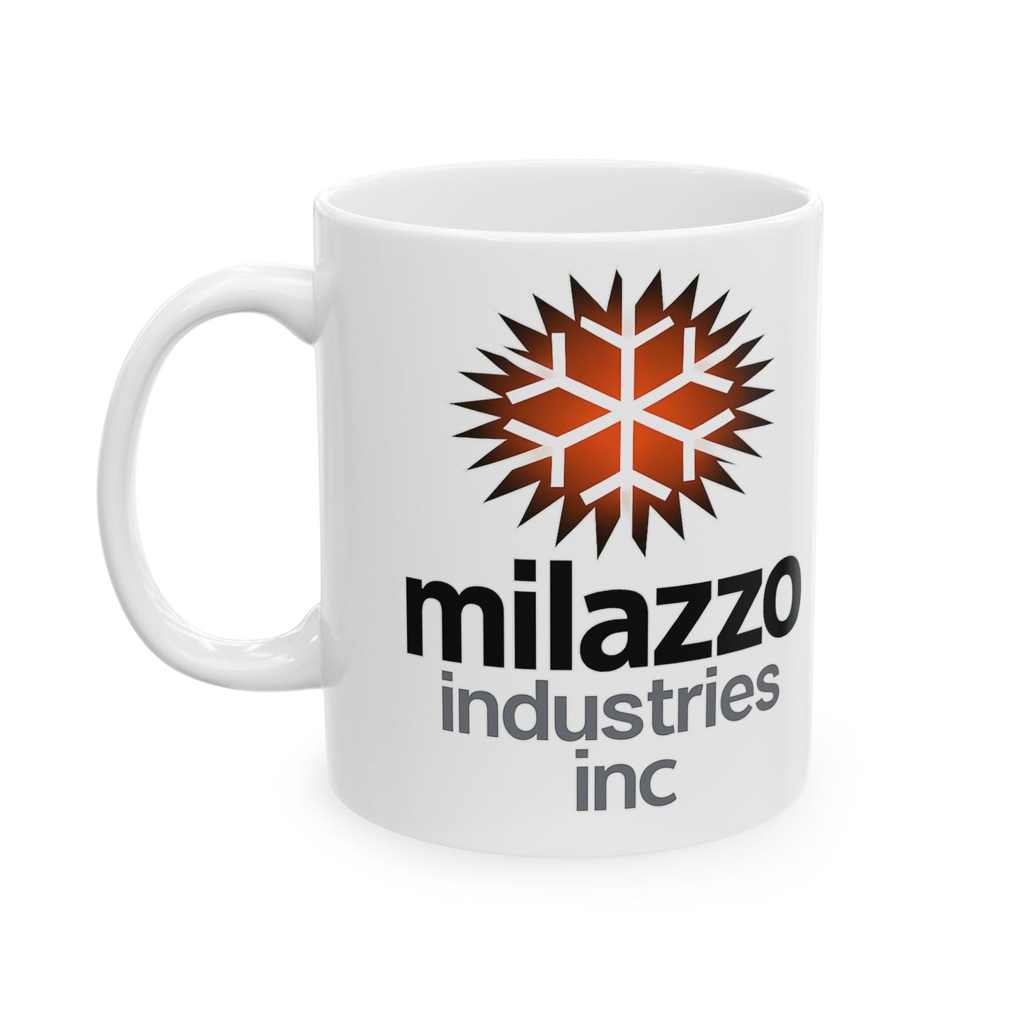 Milazzo Industries Red Logo Ceramic Mug (11oz & 15oz)