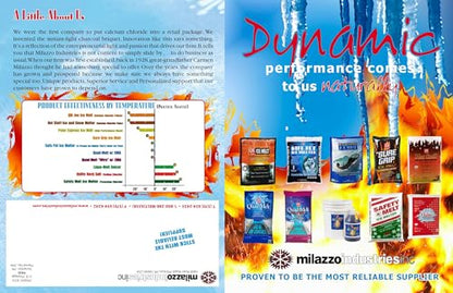 Qik Joe Calcium Chloride Ice Melt - Instant Snow and Ice Melt for Sidewalks, Driveways, Steps, and Parking Lots - Deicer for Concrete, Asphalt, and Other Surfaces - 20 Lb Bag