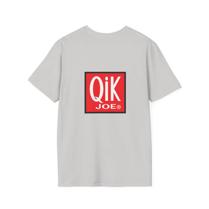QiK Joe Logo T-Shirt — Retro Red Graphic Tee