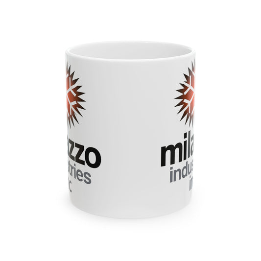Milazzo Industries Red Logo Ceramic Mug (11oz & 15oz)