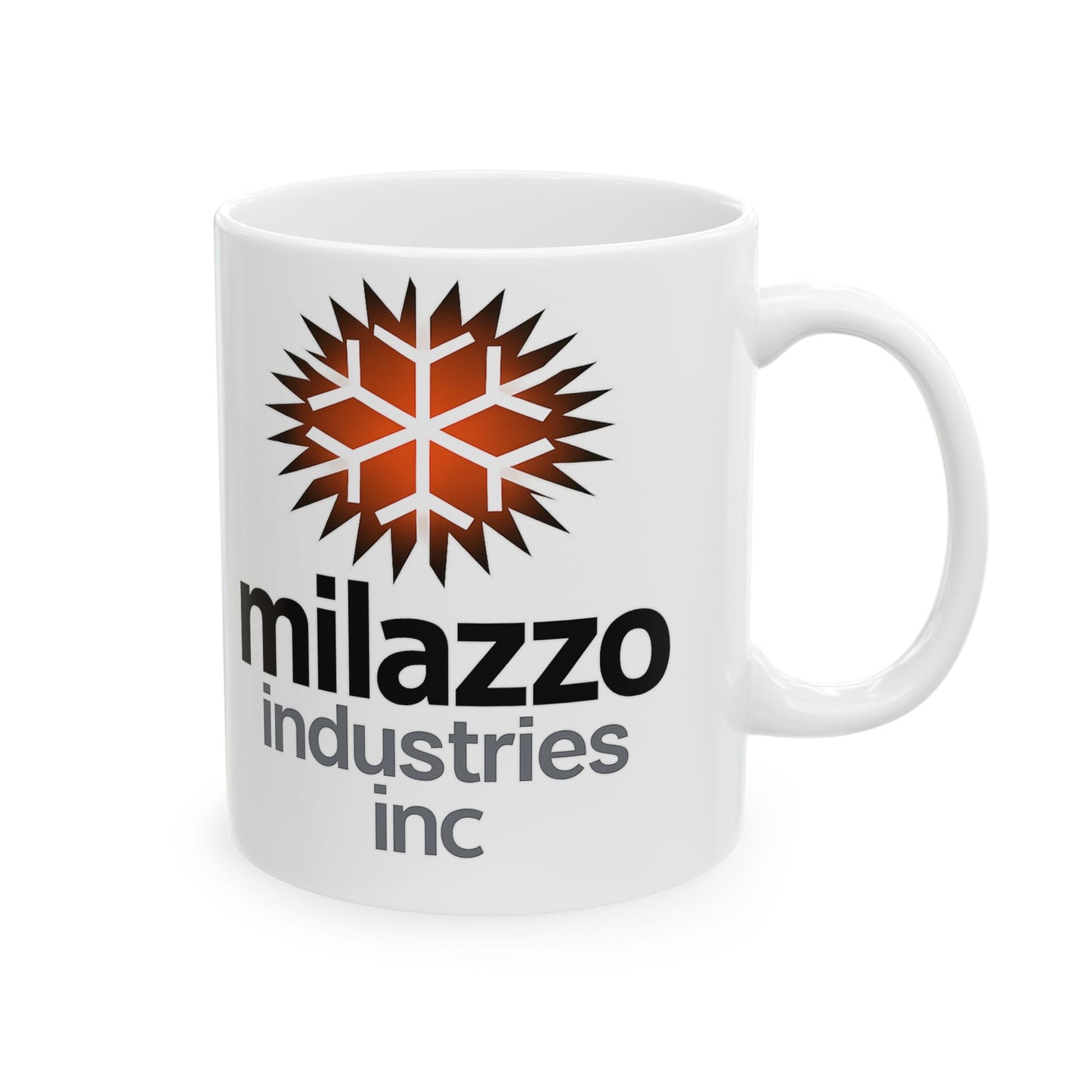 Milazzo Industries Red Logo Ceramic Mug (11oz & 15oz)