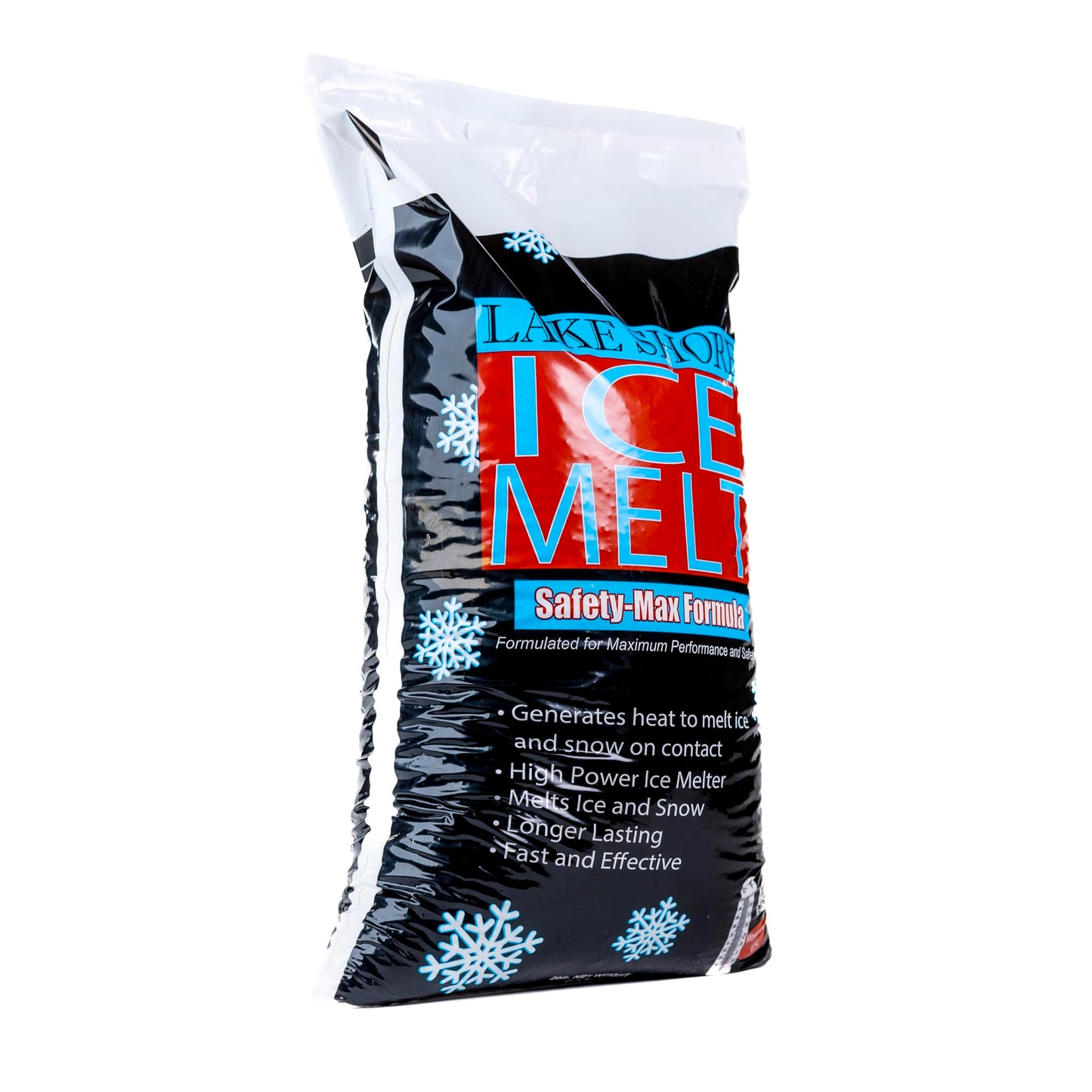 Qik Joe Lake Shore Instant Snow and Ice Melt for Sidewalks, Driveways, Steps, and Parking Lots, Deicer for Concrete, Asphalt, and Others, Effective to -25 Degrees, 20 Pounds (Pallet - 120 Units)