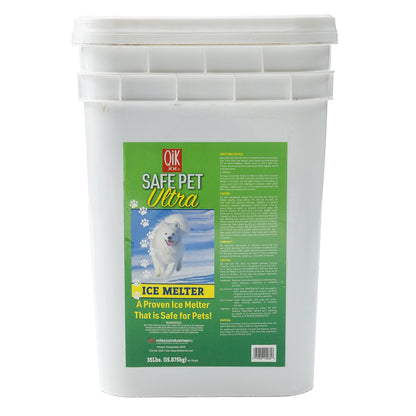 Qik Joe Safe Pet Ultra Instant Snow and Ice Melt for Sidewalks, Driveways, Steps, and Parking Lots, Deicer for Concrete, Asphalt, and Other Surfaces, Effective to -5 Degrees