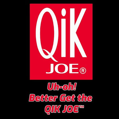 Qik Joe Calcium Chloride Ice Melt - Instant Snow and Ice Melt for Sidewalks, Driveways, Steps, and Parking Lots - Deicer for Concrete, Asphalt, and Other Surfaces - 20 Lb Bag