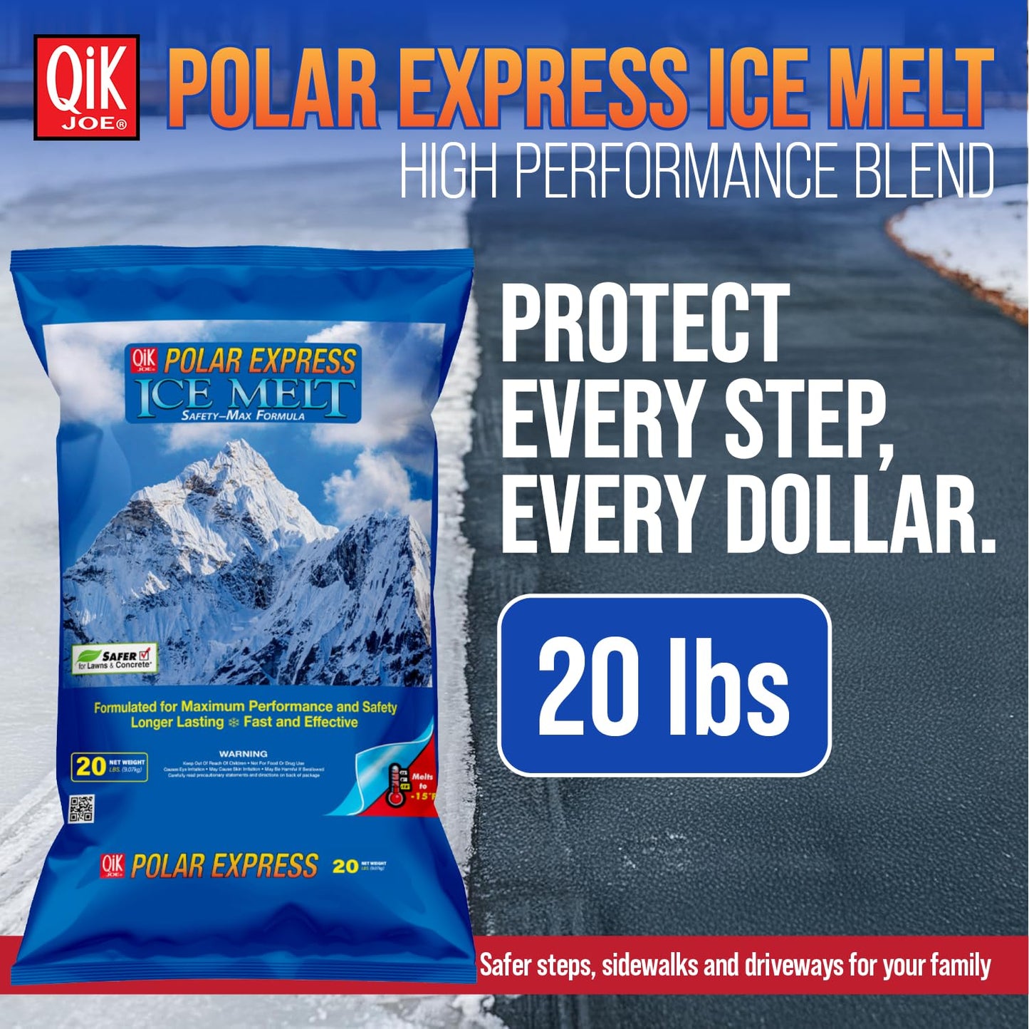 Qik Joe Milazzo Industries 81040 Polar Express Ice Melter